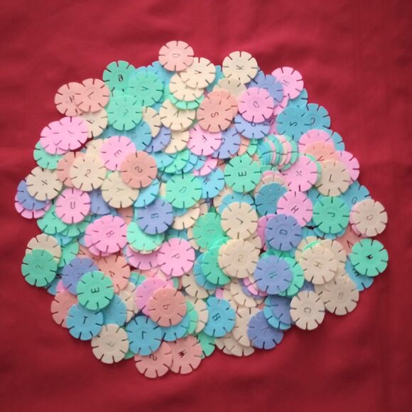 Stem Building Chips Assorted Interlocking Discs Educational Teacher Supply - Picture 1 of 6